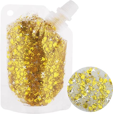 Meicoly Gold Body Glittermusic Festival Outfits For Womenface Glitter Gel