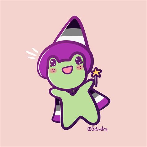 Ace Frog Witch Because Its Halloween Rasexuality