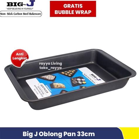 Jual Loyang Kue Persegi Panjang Big J Oblong Pan 36 5cm X 25cm X 5cm