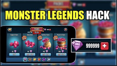 Monster Legends Hack How I Got Unlimited Gems IOS Android YouTube