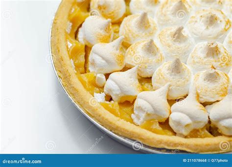 Lemon Meringue Pie Butter Enriched Shortcrust Pastry Filled With Creamy Lemon And Topped With