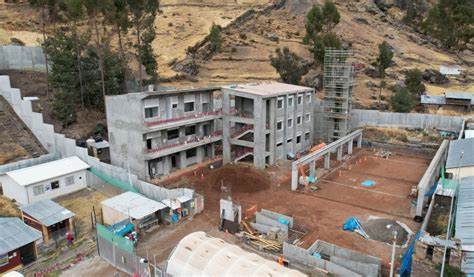 Gore Huancavelica Construcci N De La Nueva I E De Quintao Ser