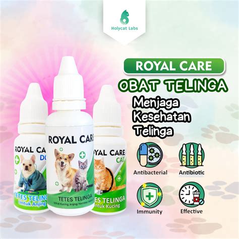 Jual Royal Care Obat Tetes Telinga Untuk Kucing Dan Anjing 10mL