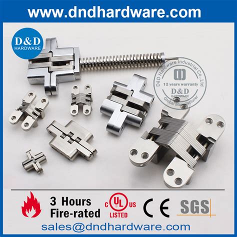 Zinc Alloy 3 D Adjustable Invisible Door Hinge DDCH009 From China