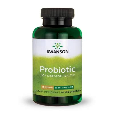 Swanson Probiotic For Digestive Health Billion Cfu Veg Caps Target