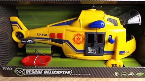 Yellow Rescue Helicopter