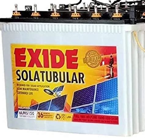 V Exide Lms Solatubular Battery Ah At Rs In Madurai