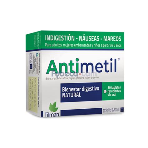 Antimetil Tabletas Recu C 30 Suelta Fybeca