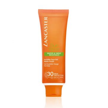 Lancaster Sun Sport Invisible Face Gel Matte Finish SPF30 50 Ml