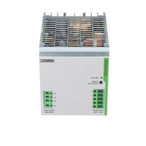 Phoenix Contact 2866394 Power Supplyac Dc24v20a320 575v In