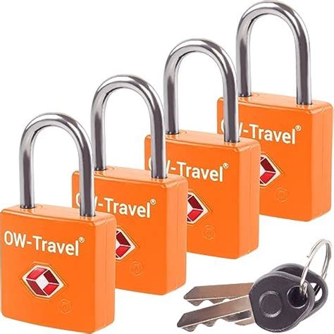 Ow Travel Cadenas Cable Cl Tsa Pour Valise Cadenas Clef Tsa Antivol