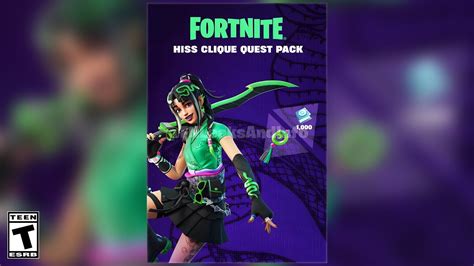 New Vbucks Quest Pack Skin Fortnite Youtube