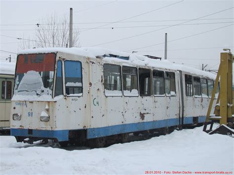 Tramvaie V2a Transport In Comunrobraila