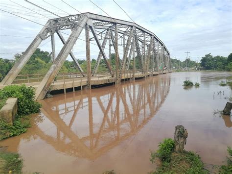 Amenazante rio Ulúa en su nivel de crecida más alto del año