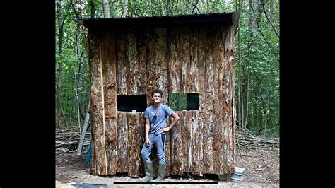 My Birthday Deer Blind Build Youtube