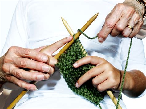 Hands Knitting