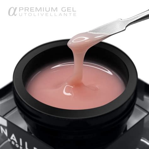 PREMIUM GEL Costruttore Unghie AUTOLIVELLANTE NUDE LIGHT 20ML Nailfor