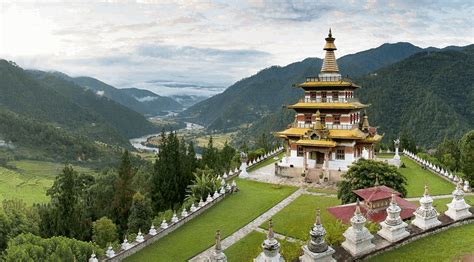 Punakha A Beautiful Place And Old City Of Bhutan