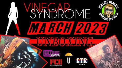 Vinegar Syndrome March 2023 Unboxing Youtube