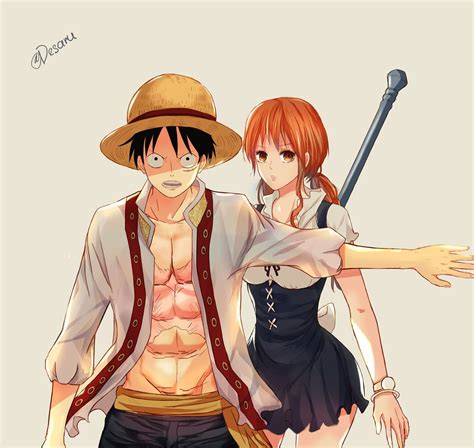 Desaru One Piece Nami One Piece Manga One Piece Luffy