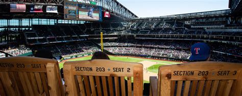 Texas Rangers Wild Rag Deck And Karbach Brewing Sky Porch Rocking Chairs Texas Rangers