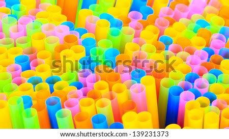 Colorful Drinking Straws Stock Image Everypixel