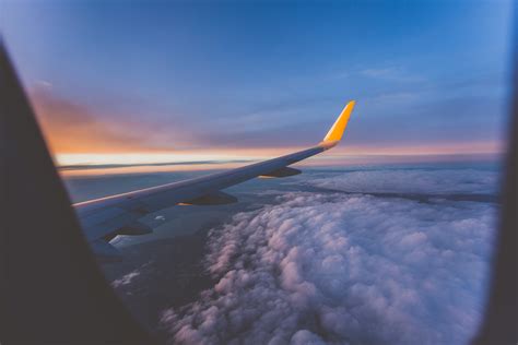 Fotos Gratis Horizonte Ala Nube Cielo Atm Sfera Aeronave