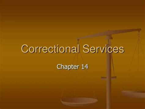 Ppt Correctional Services Powerpoint Presentation Free Download Id 1109774