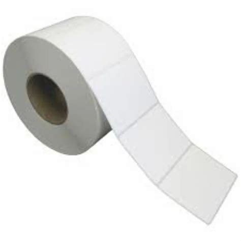 White Plain Barcode Label Roll At Rs Piece Thermal Paper Roll In