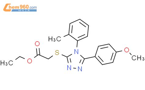 693236 15 6 5 4 Methoxy Phenyl 4 O Tolyl 4H 1 2 4 Triazol 3