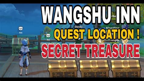 Secret Chest Wangshu Inn Hidden Quest Genshin Impact Youtube