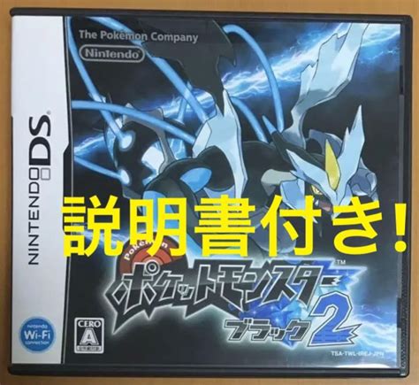 【やや傷や汚れあり】送料無料 Ds ポケットモンスター ブラック2 ニンテンドー Ds 黒 ポケモン ブラック Nintendo 任天堂