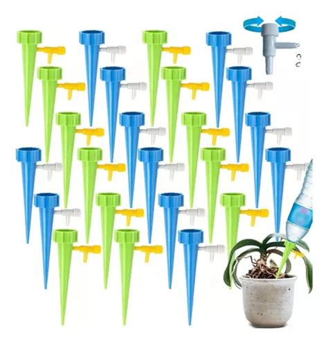 Kit 24 Gotejador Irrigador Acoplável Garrafa Pet Planta Parcelamento