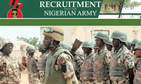 Nigerian Army Recruitment 2020 80rri Tradesnon Tradesmen And Women