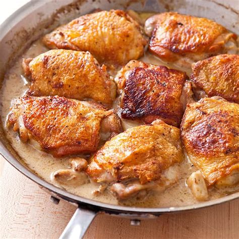 Chicken With Cloves Of Garlic America S Test Kitchen Recipe