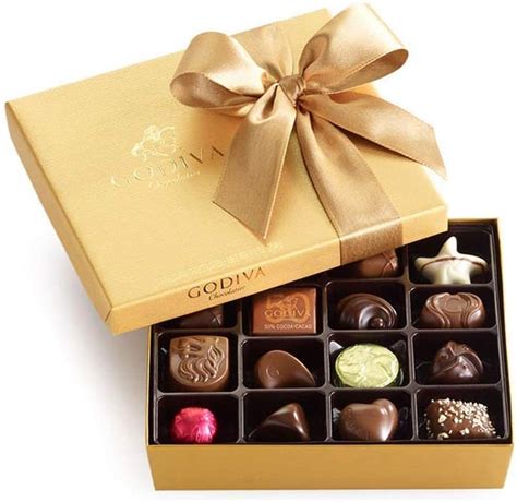 Godiva Chocolatier Chocolate clásico de globo dorado regalo perfecto