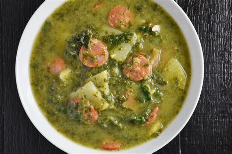 Caldo Verde Portuguese Kale Potato Soup Delish D Lites