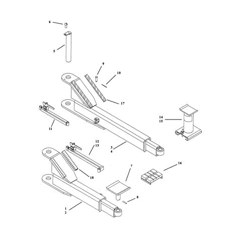 Parts For Manitowoc Lifts Ml 7000 Swing Arms And Restraints Svi