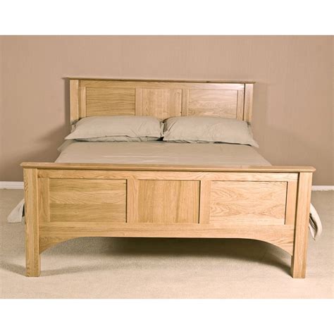 Louis Solid Oak 6 Super King Size Bed Oak Solution