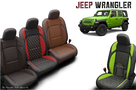 Jeep Wrangler Jl Custom Seat Covers