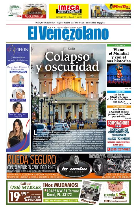 Diario El Venezolano Miami Florida Estados Unidos Pdf