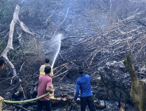 Hektare Lahan Terbakar Di Aceh Besar