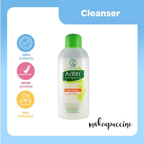 Jual Acnes Oil Control Milk Cleanser Ml Shopee Indonesia