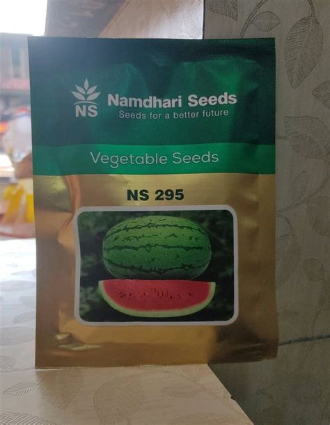 Hybrid Green Namdhari NS 295 Watermelon Seeds For Agriculture