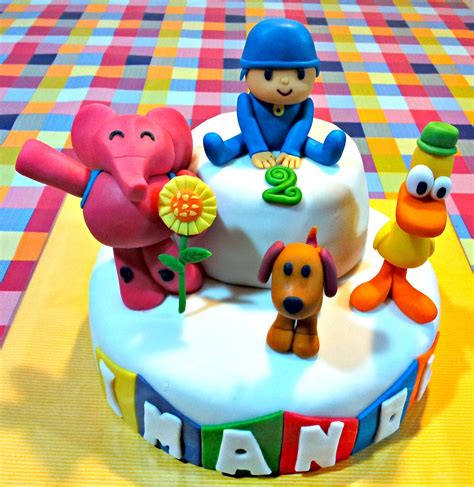 La Galeteria De Patricia Alonso Tarta De Pocoyo Y Sus Amigos