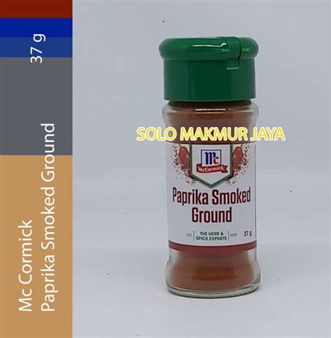 Mccormick Mc Cormick Paprika Smoked Ground Bumbu Bubuk G Lazada