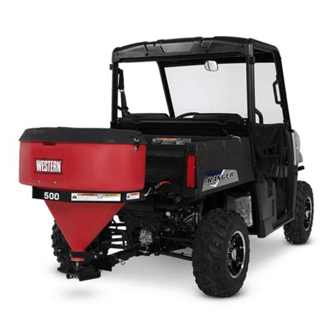 Western Spreaders Utv Tailgate Low Profile 500 Wpe Landscape Equipment