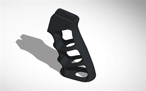 3d Design Skeleton Grip Ar 15 Black Tinkercad