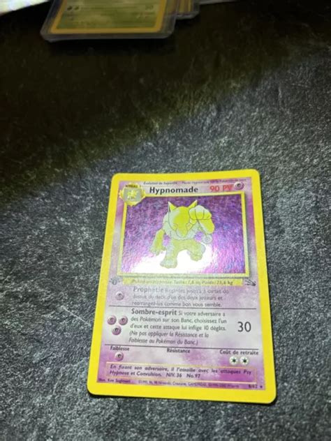 Carte Pokemon Hypnomade Holo Fossile Edition Wizards Fr Eur