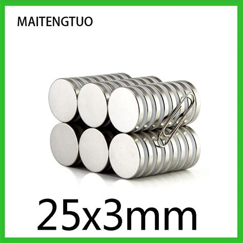 Pcs X Mm N Round Magnets Mm Mm Neodymium Magnet